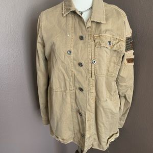 Free People safari jacket
